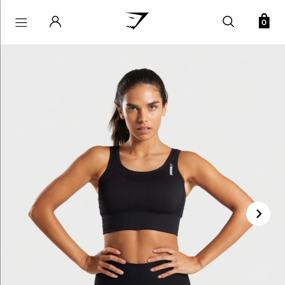 Gymshark - Energy+ Seamless Crop Top